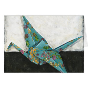 Cartão Carrana Origami com Designs Florais