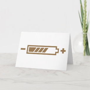 Cartão Carregado - híbrido solar elétrico com bateria