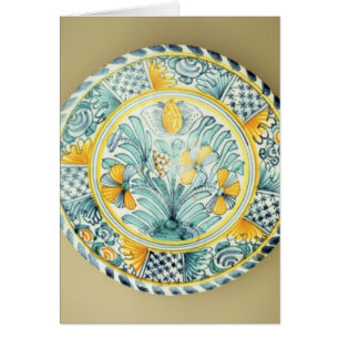 Cartão Carregador de Bluedash Delftware, cerâmica de