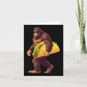 Cartão Carregando Grande Taco Funny Taco Taco Lover Boys