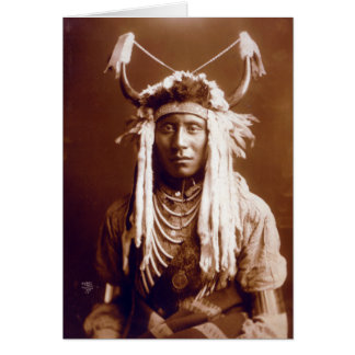 Cartão Carregar principal (nativo americano)