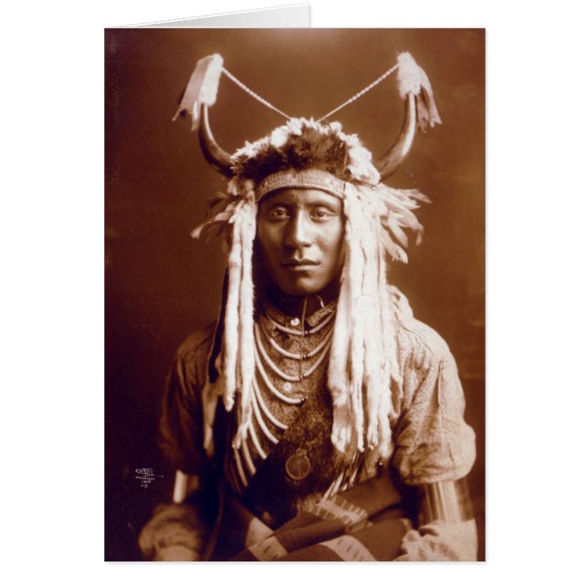 Cartão Carregar principal (nativo americano) (Frente)