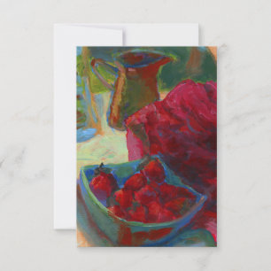 Cartão Carregue seu Trabalho de arte   Transformar a pint