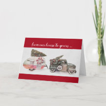 carrinho de brinquedo e reboque de viagem de Natal