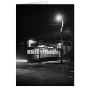 Cartão Carrinho Noturno, 1943