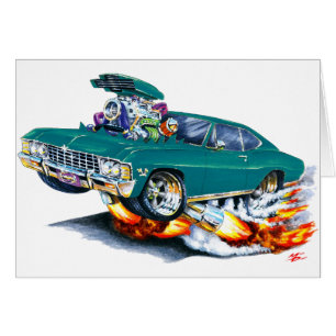 Cartão Carro 1965-66 da cerceta do Impala