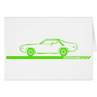 Cartão Carro 1971-72 do limão do Roadrunner