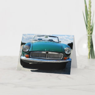 Cartão Carro antigo inglês