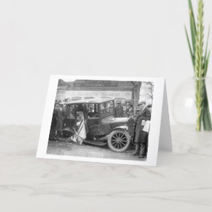 Cartão Carro Antiqueado, 1920