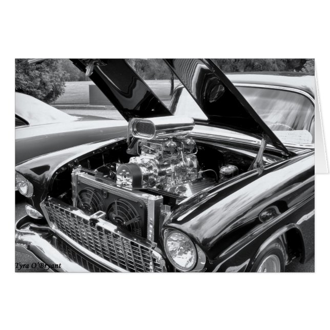 Cartão Carro Clássico (Frente Horizontal)