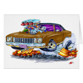 Cartão Carro de Monte 1972 - de Carlo Brown