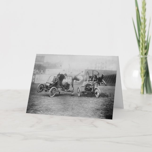 Cartão Carro desportivo "Auto Polo" (Frente)