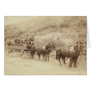 Cartão Carro e Guardas de Deadwood Treasure com US$ 250.0