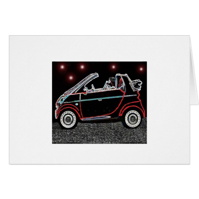 Cartão Carro esperto (Frente Horizontal)