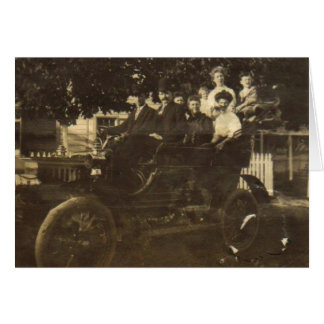 Cartão Carro velho 1