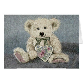 Cartão Carroll Teddy Bear Card
