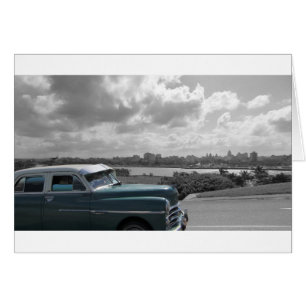 Cartão Carros cubanos 2