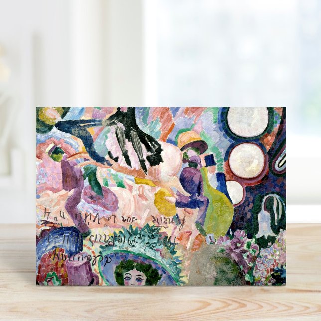 Cartão Carrossel de Porcos | Robert Delaunay (Criador carregado)