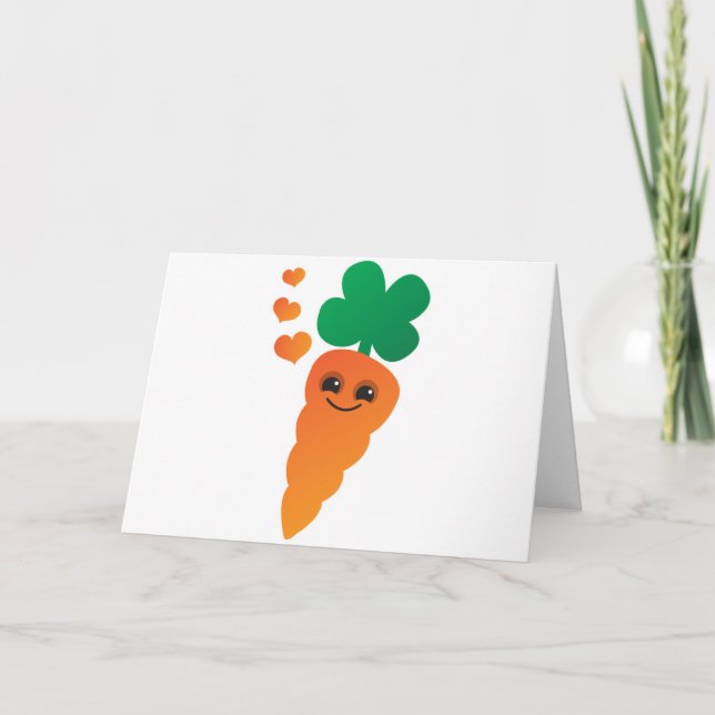 Cartão Carrot (Frente)