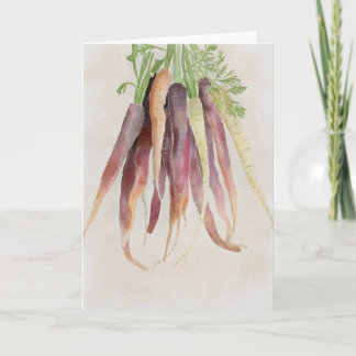 Cartão Carrots, 5x7 Note Card