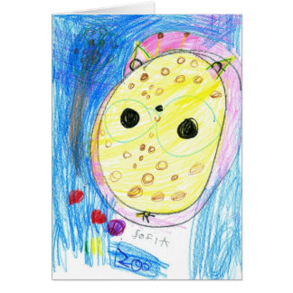 Cartão carrubba de Sófia