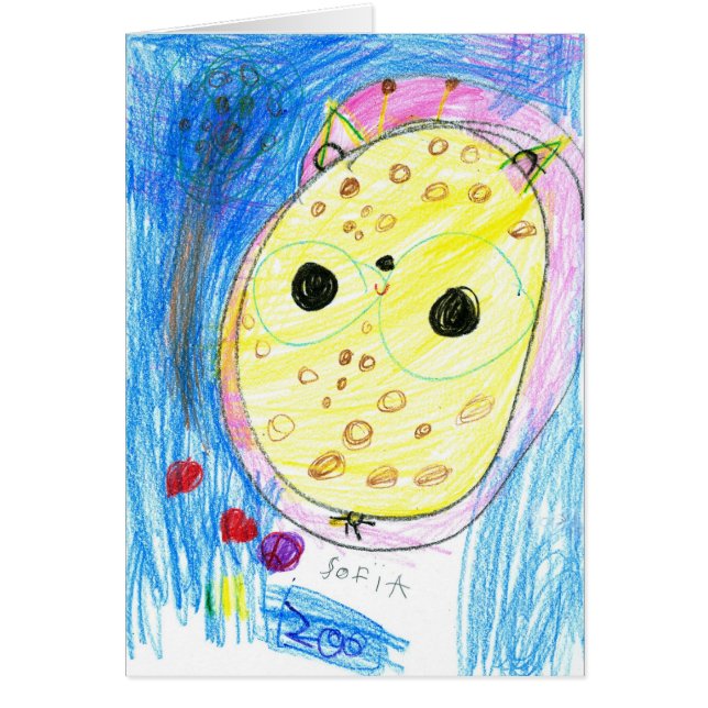 Cartão carrubba de Sófia (Frente)