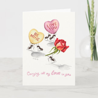 Cartão Carrying all my Love to you