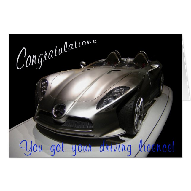 Cartão Carta de condução aprovada (Frente Horizontal)