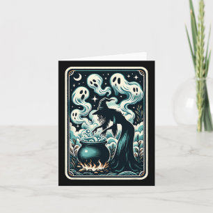 Cartão Carta de Tarot Sobrenatural Gótico do Caldeirão Fa