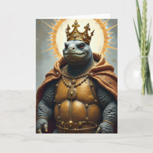 Cartão Carta do Rei Dragão Regal