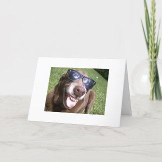 Cartão carta engraçada