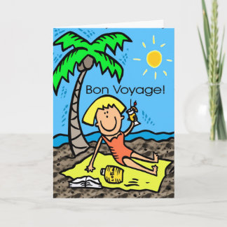Cartão Cartão: Bon Voyage