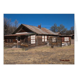 Cartão Cartão: Casa da Madeira Antiga