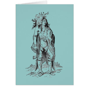 Cartão Cartão-Chefe de Saudação Indiano