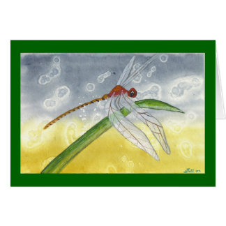 Cartão "Cartão do dragão de descanso"