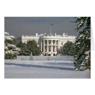 Cartão Cartão/inverno branco da casa