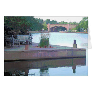 Cartão Cartão: Parque centenário dos lagos, Edina,