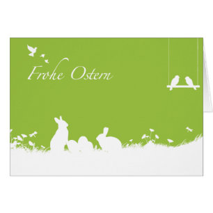 Cartão Cartão: Páscoa alegres