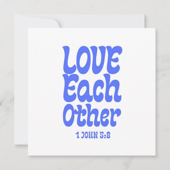 Cartão Cartão-postal cristão (Frente)