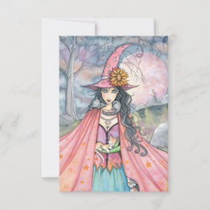 Cartão Cartão-postal do Cat Lover Halloween