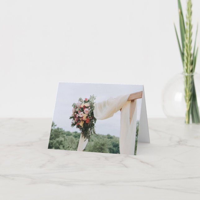 Cartão Cartão-presente para Chá de casamento de estilo de (Frente)