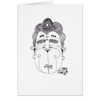 Cartão "cartão stoked do homem feliz"