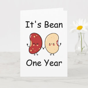 Cartão cartas engraçadas para o primeiro aniversário de c