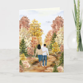 Cartão Cartas Pintadas de Casa, Para Filho no Treinamento