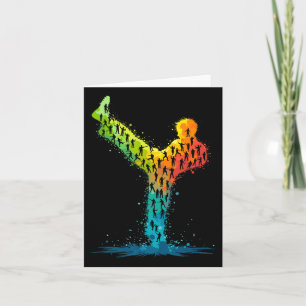 Cartão Cartaz de Artes Marciais