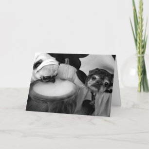 Cartão Cartaz de Bumblesnot Halloween: Algo a criar