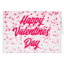 Cartão Cartaz de saudação de namorados e amor