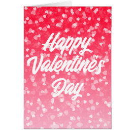 Cartão Cartaz de saudação de namorados e amor