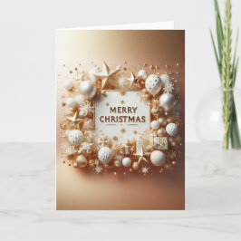 Cartão Carte de Vœux Noël - “Un Noël scintillant“