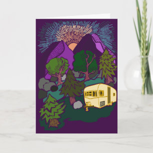 Cartão Carteira de Aniversário da Natureza